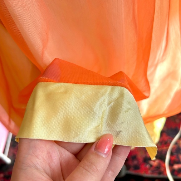 Vintage 1960s Slumber Suzy Sheer Nylon Babydoll Nightgown Camisole Top Pajamas - Picture 8 of 9